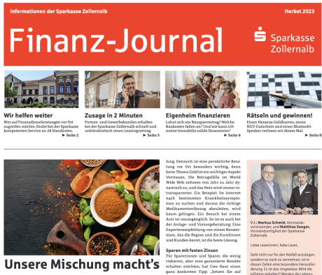Titelseite Finanz-Journal Mai 2022